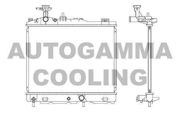 Autogamma 107365 Radiator, engine cooling 107365