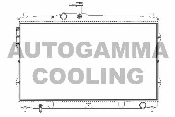 Autogamma 107391 Radiator, engine cooling 107391