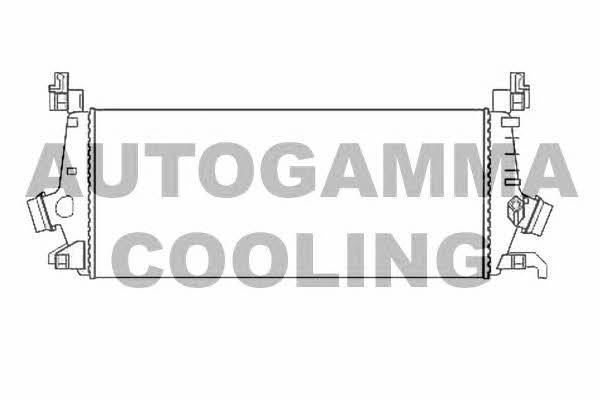 Autogamma 107483 Intercooler, charger 107483