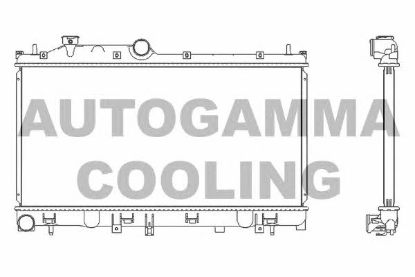 Autogamma 107532 Radiator, engine cooling 107532