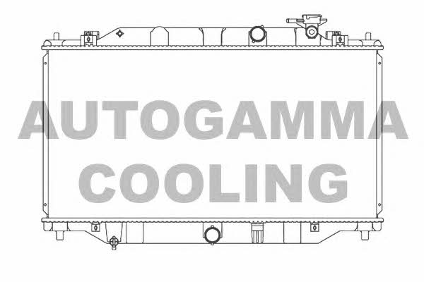 Autogamma 107350 Radiator, engine cooling 107350
