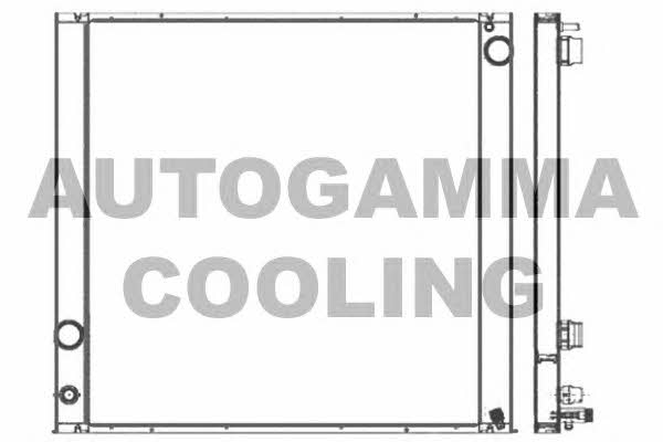 Autogamma 107369 Radiator, engine cooling 107369