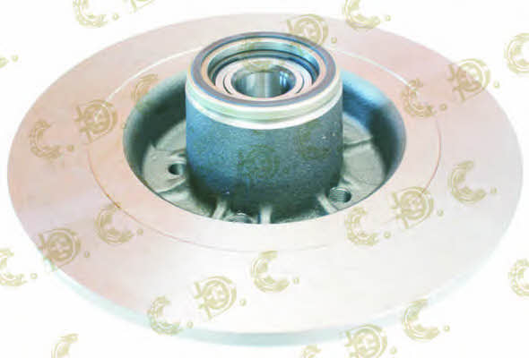 Autokit 01.98024 Rear ventilated brake disc 0198024