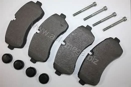 AutoMega 3169801512E0A Brake Pad Set, disc brake 3169801512E0A