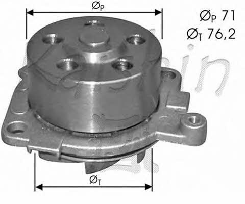 Autoteam WPA405 Water pump WPA405