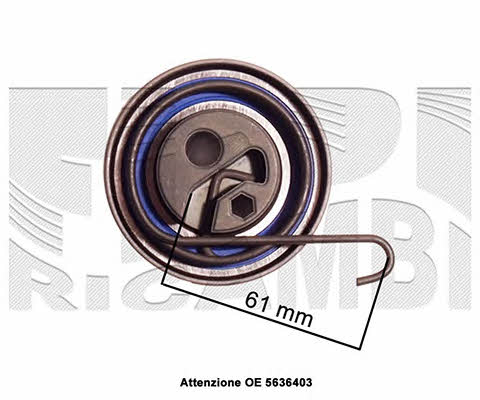 Autoteam A07716 Tensioner pulley, timing belt A07716
