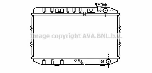 AVA HD2032 Radiator, engine cooling HD2032