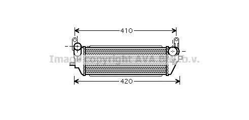 AVA HD4220 Intercooler, charger HD4220