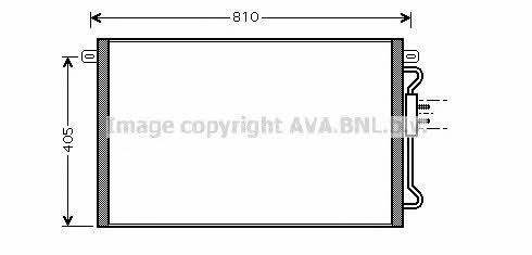 AVA CRA5075 AC Condenser CRA5075 CRA5075 AVA AC Condenser