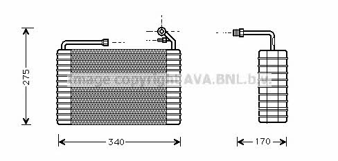 AVA CTV001 Air conditioner evaporator CTV001