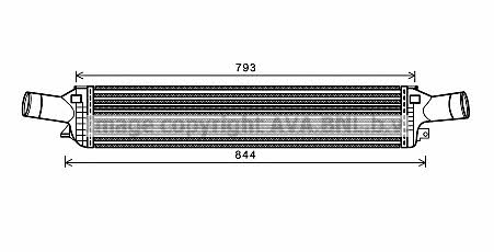 AVA AI4319 Intercooler, charger AI4319