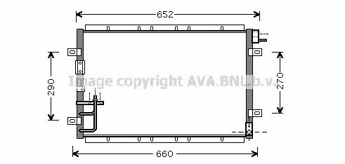 AVA KA5030 AC Condenser KA5030 KA5030 AVA AC Condenser