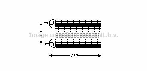 AVA AIA6223 Heat exchanger, interior heating AIA6223