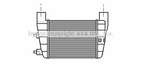 AVA AL4040 Intercooler, charger AL4040