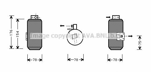 AVA OLD292 Dryer, air conditioner OLD292