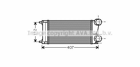 AVA PE4332 Intercooler, charger PE4332