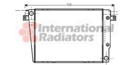 AVA BW2251 Radiator, engine cooling BW2251