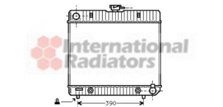 AVA MS2043 Radiator, engine cooling MS2043