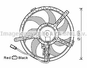 AVA BW7535 Hub, engine cooling fan wheel BW7535