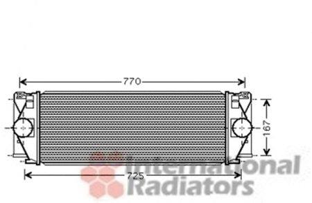 AVA MS4396 Intercooler, charger MS4396