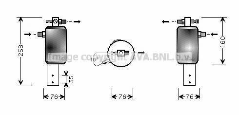 AVA BWD079 Dryer, air conditioner BWD079