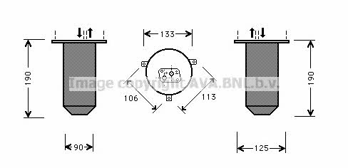 AVA BWD218 Dryer, air conditioner BWD218