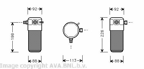 AVA VOD105 Dryer, air conditioner VOD105