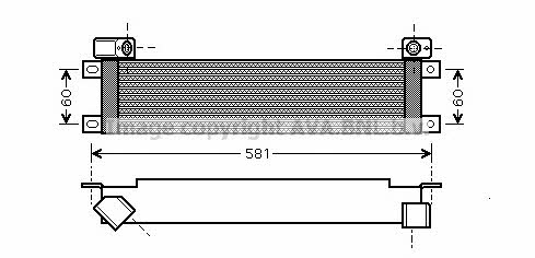 AVA RT3289 Oil cooler RT3289