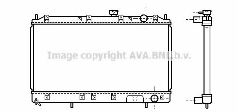 AVA MT2141 Radiator, engine cooling MT2141