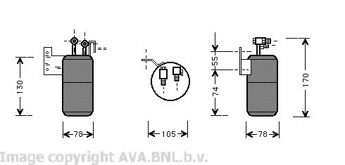 AVA VWD017 Dryer, air conditioner VWD017