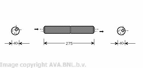 AVA VWD021 Dryer, air conditioner VWD021