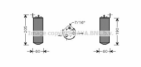 AVA RTD036 Dryer, air conditioner RTD036