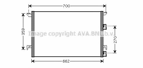 AVA SBA5060 AC Condenser SBA5060 SBA5060 AVA AC Condenser