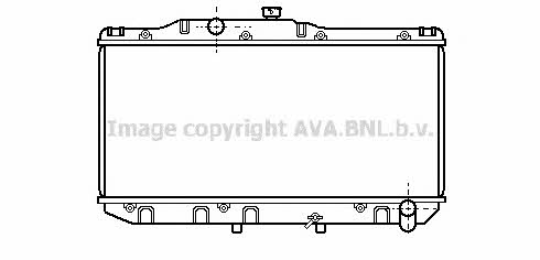 AVA TO2111 Radiator, engine cooling TO2111