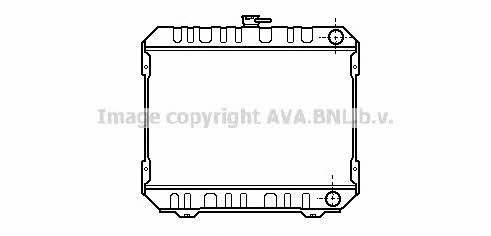 AVA TO2131 Radiator, engine cooling TO2131