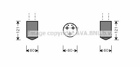 AVA DWD043 Dryer, air conditioner DWD043