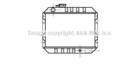 AVA FD2013 Radiator, engine cooling FD2013