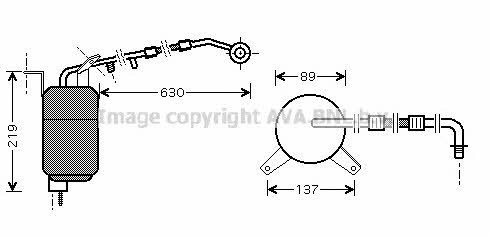 AVA FDD111 Dryer, air conditioner FDD111