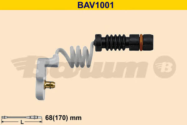 Barum BAV1001 Warning contact, brake pad wear BAV1001