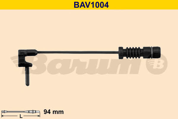 Barum BAV1004 Warning contact, brake pad wear BAV1004