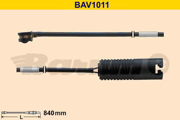 Barum BAV1011 Warning contact, brake pad wear BAV1011