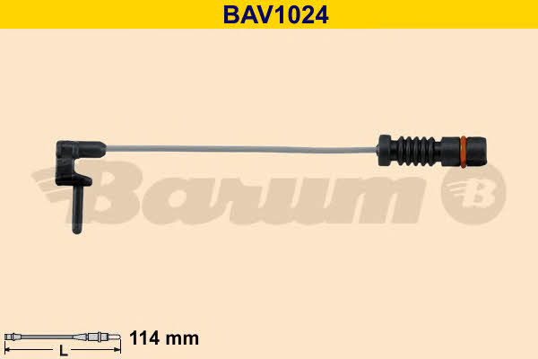 Barum BAV1024 Warning contact, brake pad wear BAV1024