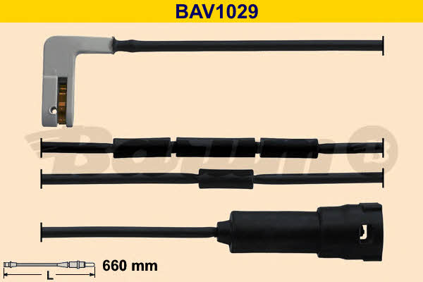 Barum BAV1029 Warning contact, brake pad wear BAV1029