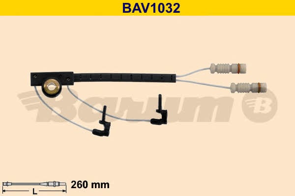Barum BAV1032 Warning contact, brake pad wear BAV1032