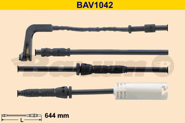 Barum BAV1042 Warning contact, brake pad wear BAV1042