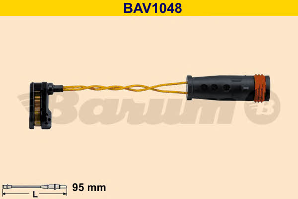 Barum BAV1048 Warning contact, brake pad wear BAV1048