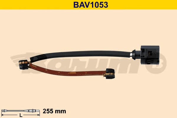 Barum BAV1053 Warning contact, brake pad wear BAV1053