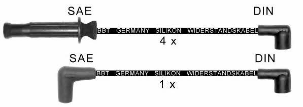 BBT ZK1216 Ignition cable kit ZK1216