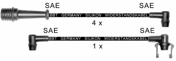 BBT ZK1561 Ignition cable kit ZK1561