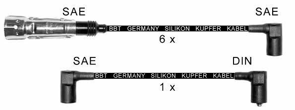 BBT ZK417 Ignition cable kit ZK417